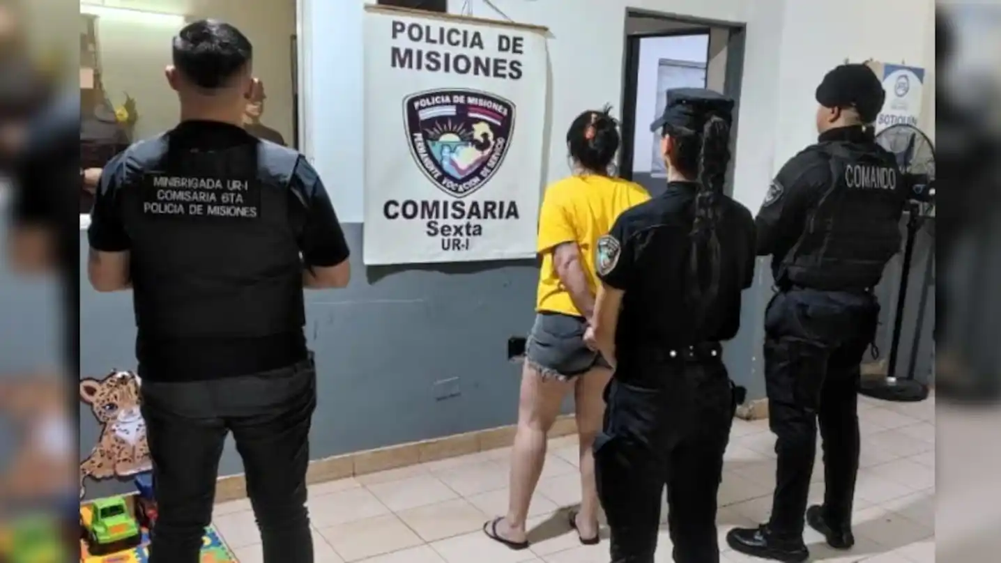 La policía intervino tras la feroz pelea en la Chacra 112 de Posadas.