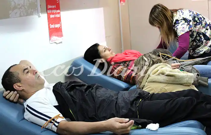 Se realiza la colecta por el Día del donante de sangre voluntario
