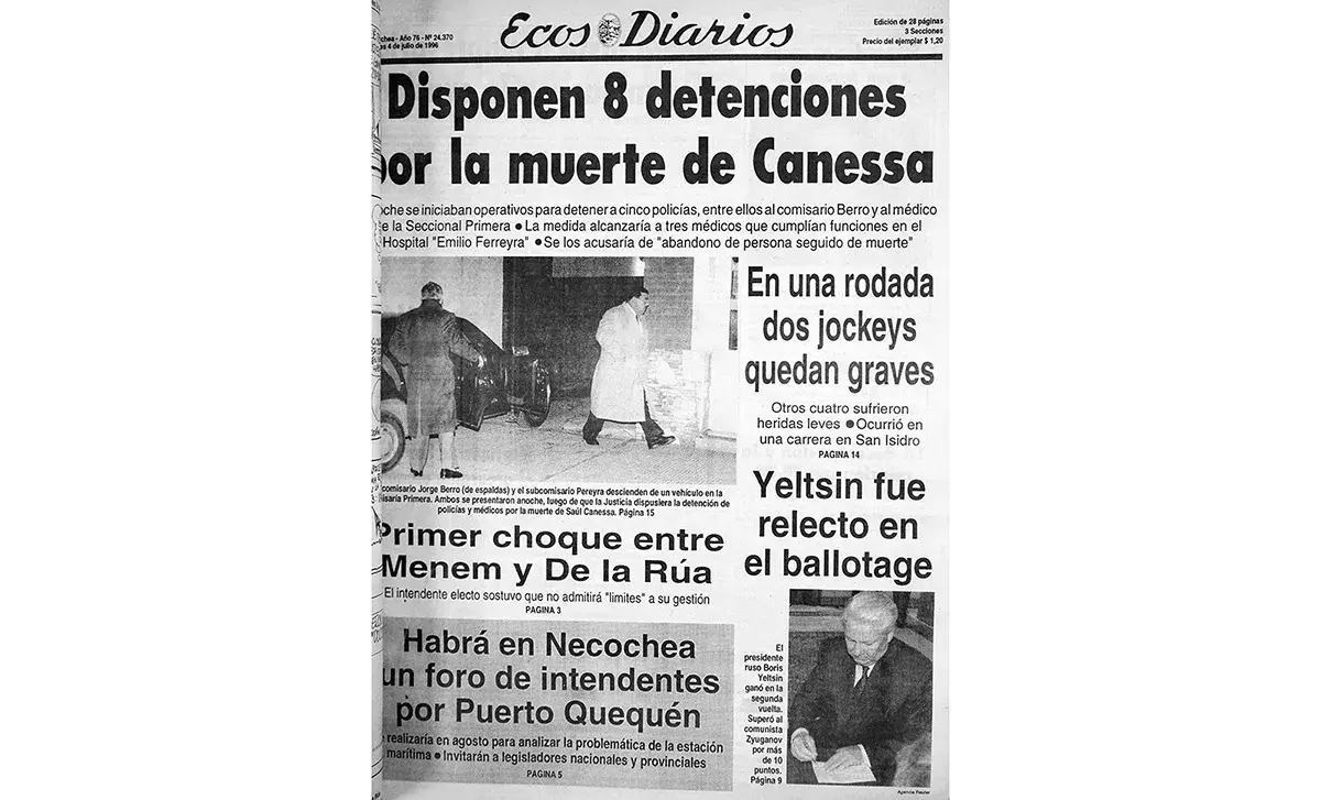 Jueves 4 de julio de 1996