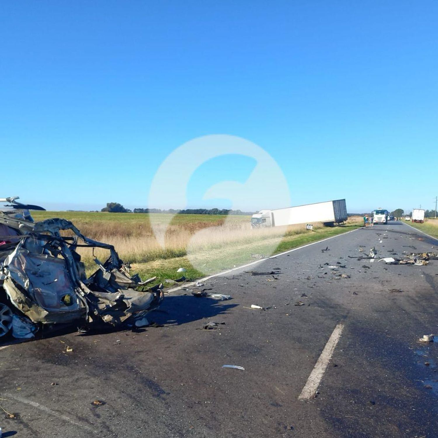 Imágenes del accidente