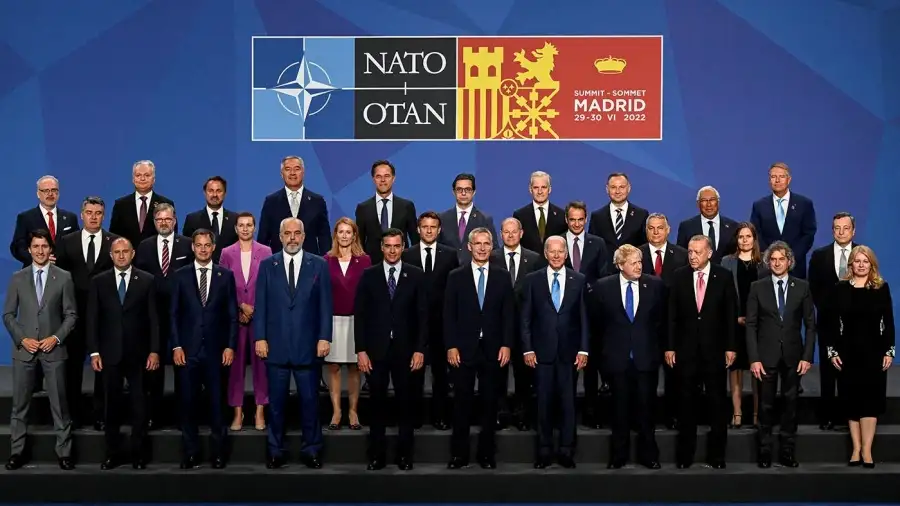 Madrid recibió a los lideres de los países que integran la OTAN.