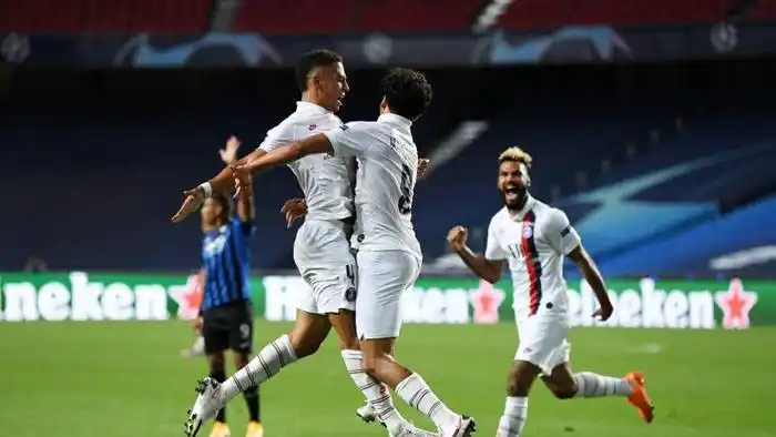 PSG eliminó a Atalanta y está en semis de Champions League