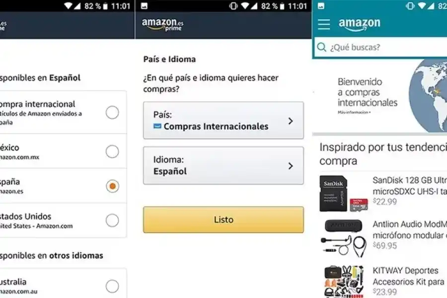 Se debe revisar a detalle la información de cada producto antes de cada transacción. (Captura plataforma de Amazon)