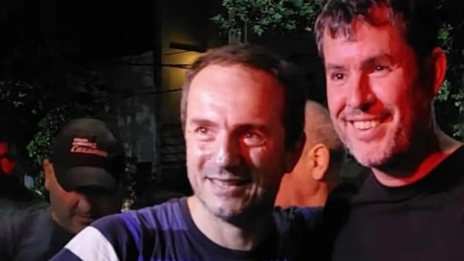 Sebastián Abella junto a Martín Deppeler.
