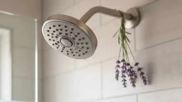 ¿Para qué sirve colgar una ramita de lavanda en la ducha y qué beneficios tiene?