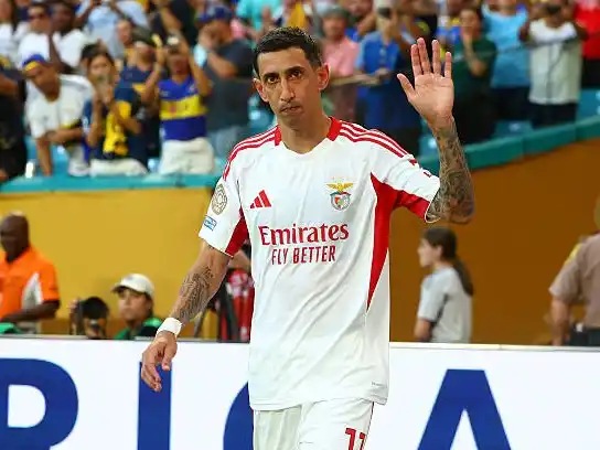 Di María, jugador clave en Benfica.