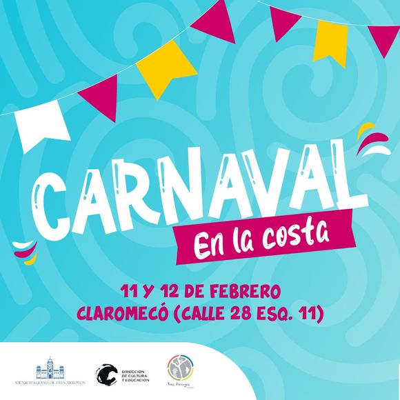 Festejos de carnaval en Claromecó
