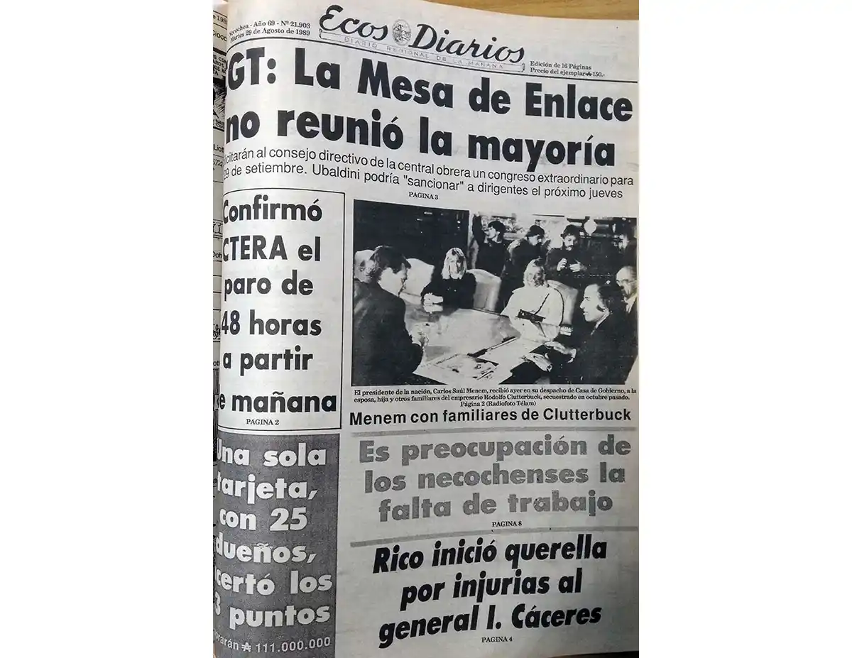 Martes 29 de agosto de 1989