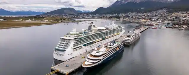 Imagenes del Puerto de Ushuaia.