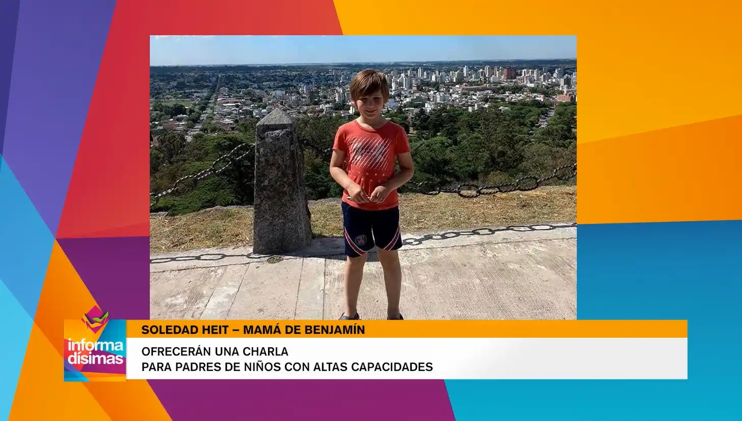 Ofrecerán una charla para padres de niños con altas capacidades