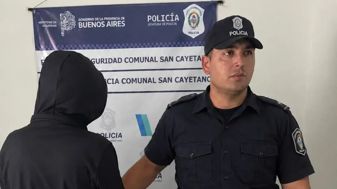El sujeto fue detenido