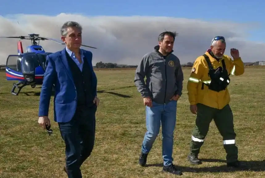 Cabandié acusó al sector ganadero de provocar los incendios en el Delta
