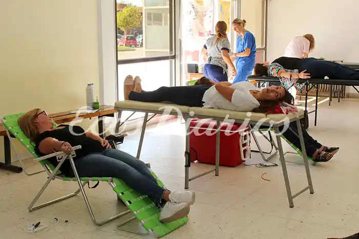 Se realizó la quinta colecta de sangre, en el Día del Donante