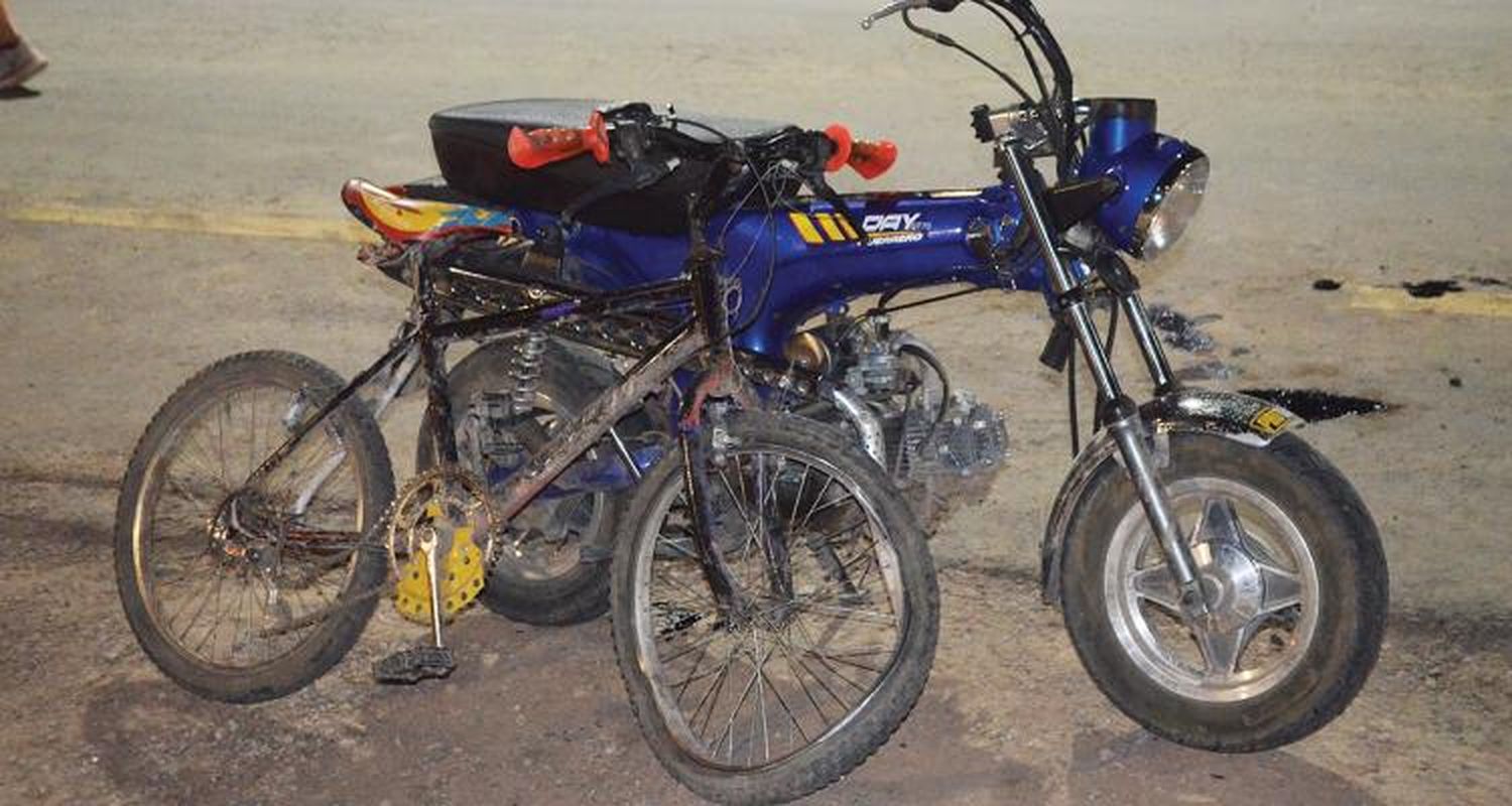 Tres menores accidentados, uno de ellos con herida en el intestino