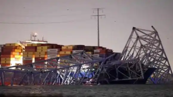 COLAPSO DEL PUENTE DE BALTIMORE podría generar el mayor pago de un seguro marítimo en EE.UU.