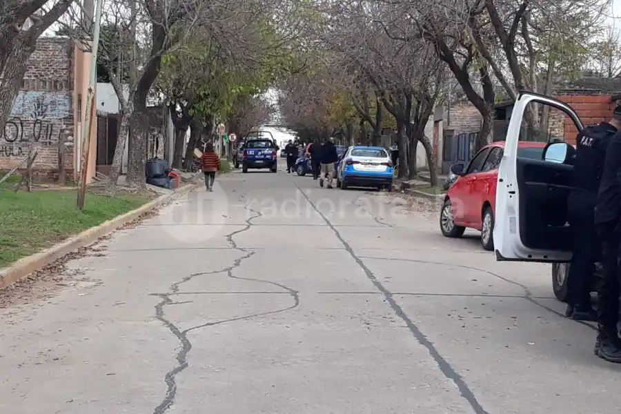 Alarma en el Norte de la ciudad: persecución de un joven armado