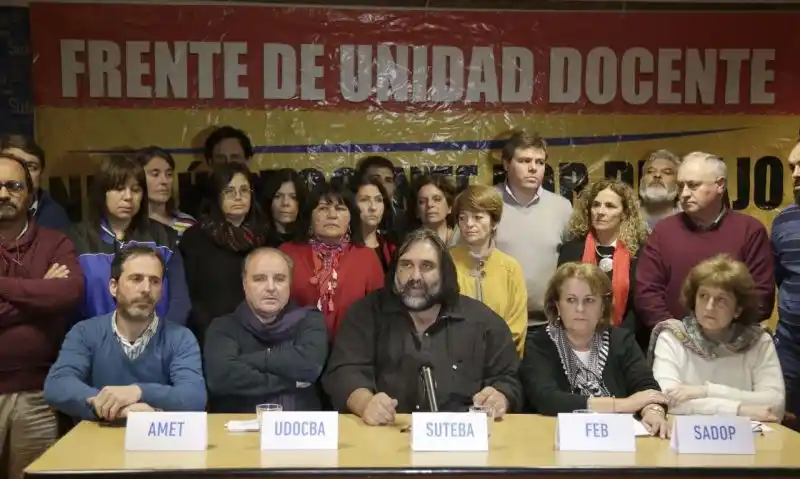 Otros dos días de paro docente la semana que viene