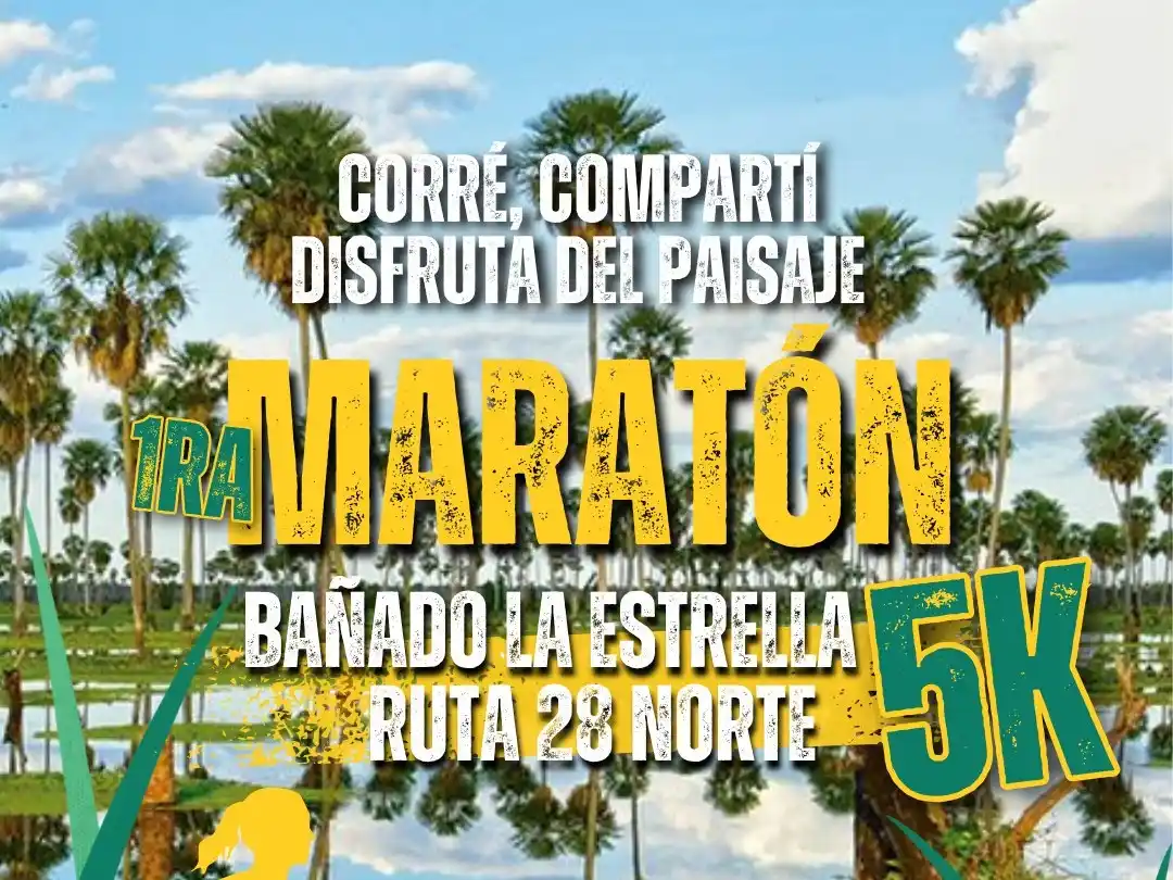 Se viene la “1ra Maratón Bañado La Estrella – Ruta 28 Norte”