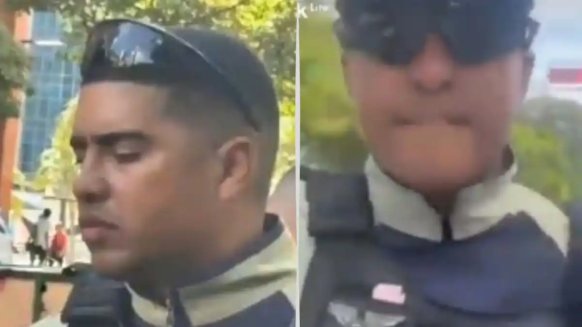 POLICHACAO investigará a funcionario que le dio un cachetón a un transeúnte (+Comunicado)