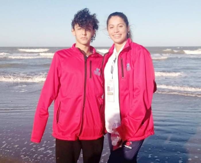 Valentina Tomba representa a Entre Ríos en los Juegos  Nacionales Evita de Playa