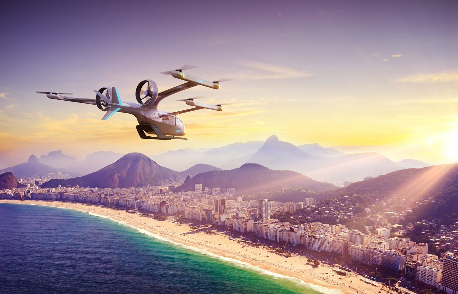 Eve Project: Embraer to start urban air mobility simulation at Rio de Janeiro (November 2021)