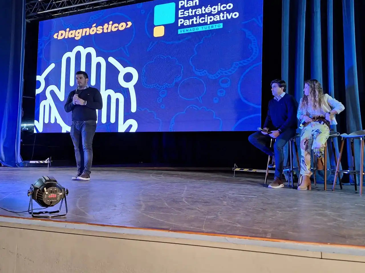 El intendente estuvo a cargo de la apertura y el cierre de la jornada.