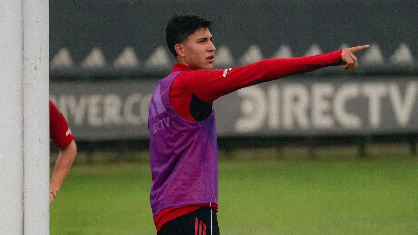 Facundo González volvió a la Reserva de River