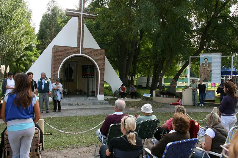 Preparan festejo por los diez años del santuario a Namuncurá en Las Cascadas