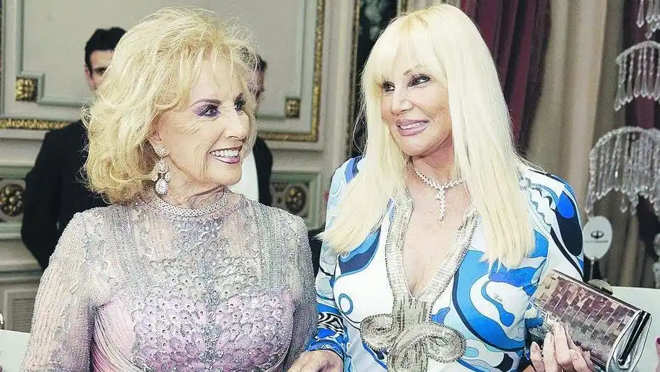 Mirtha Legrand habló de la extorsión a Susana Giménez