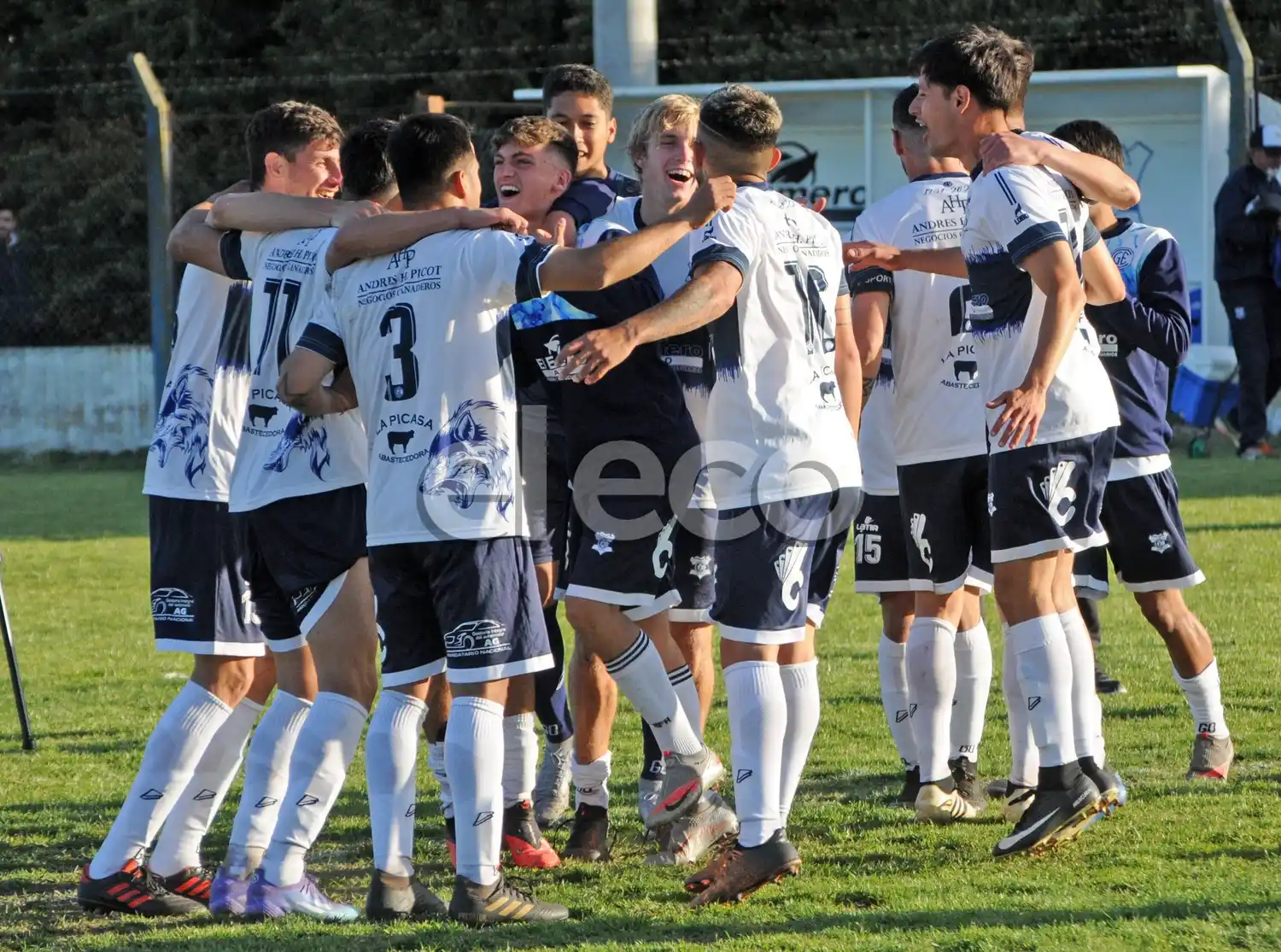 El festejo final de Gimnasia.