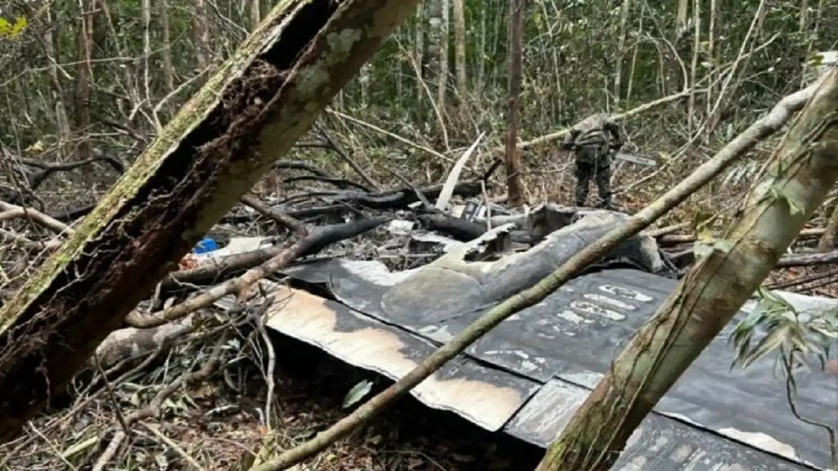 Fuerza Aérea de Brasil derriba un avión cargado de drogas procedente de Venezuela: los ocupantes fallecieron