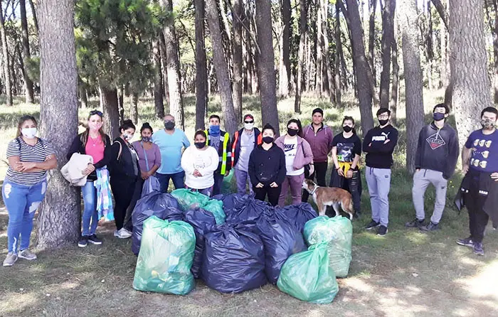 Limpieza en el parque