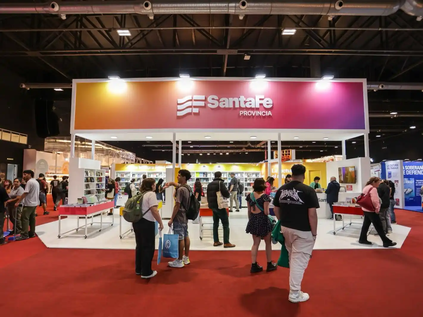 Santa Fe vuelve a brillar con su stand.