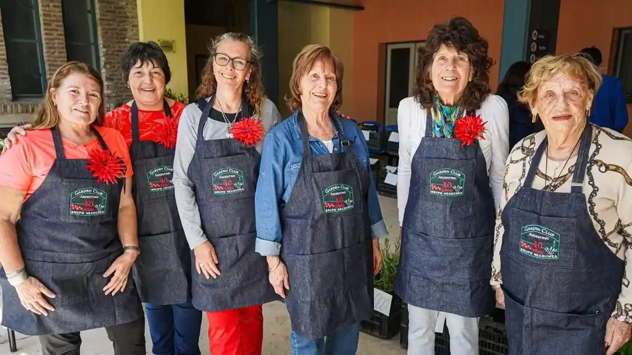Iniciativa. De las integrantes del Garden Club
