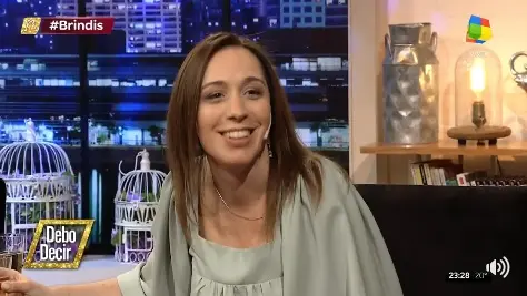 María Eugenia Vidal reveló los motivos por los que "putea" y confesó que sigue soltera