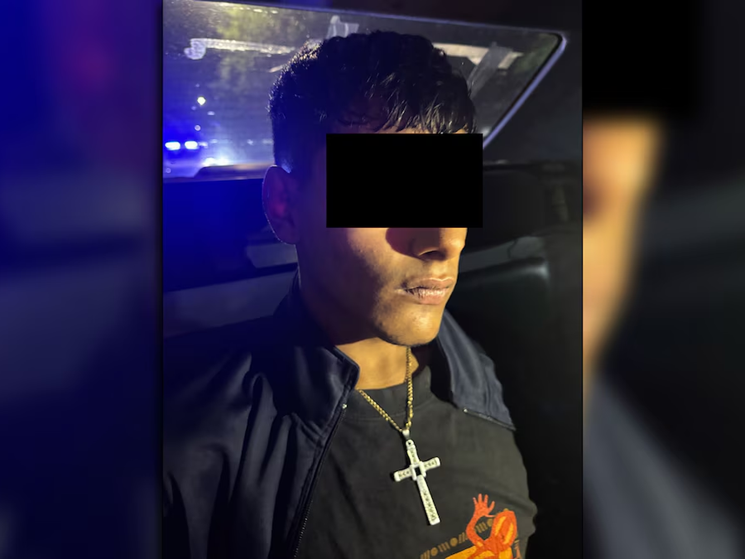 El detenido de 17 años. FOTO: Infobae.
