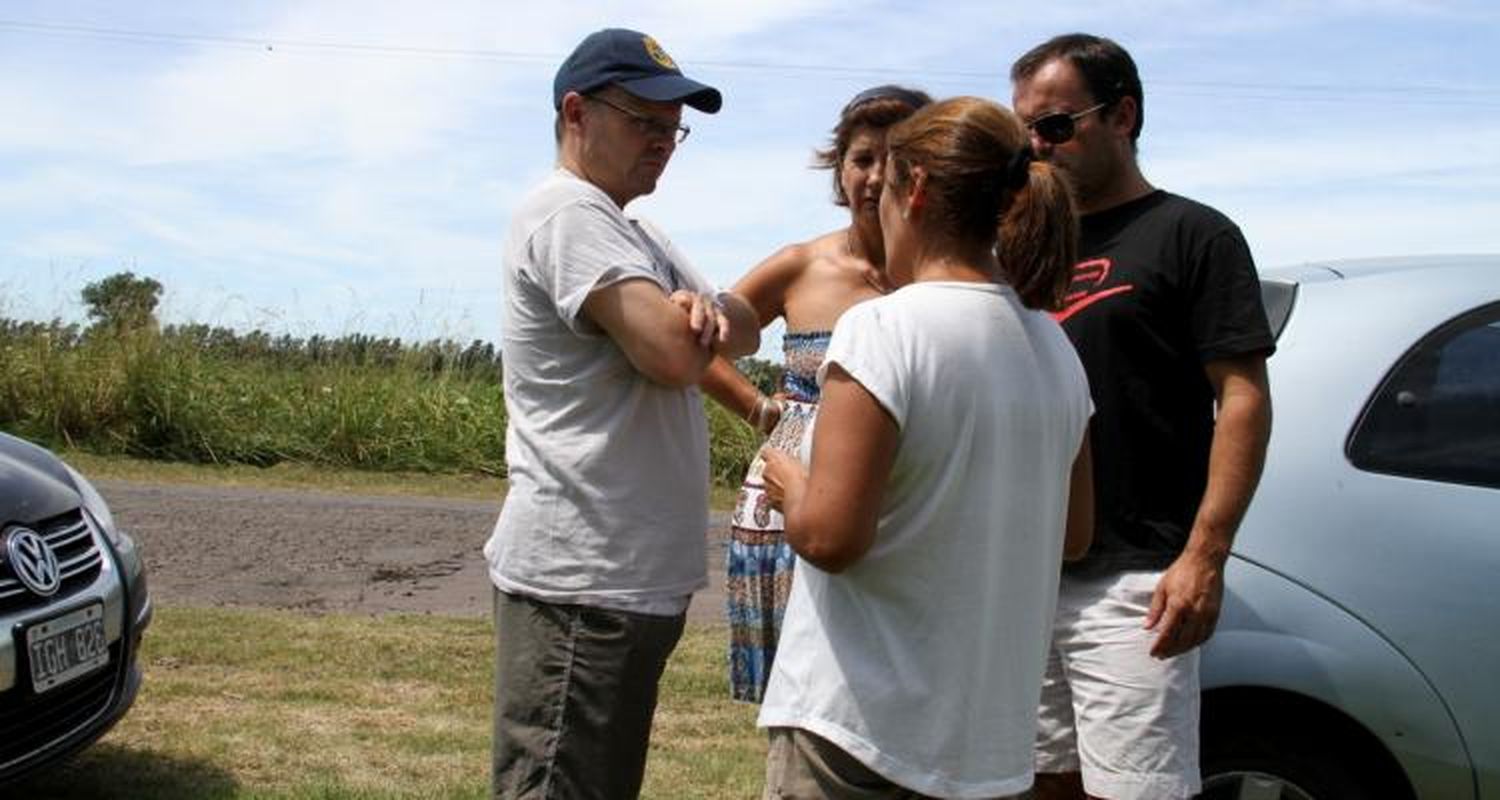 Giovanettoni recorrió Villa Jardín a pedido de los vecinos