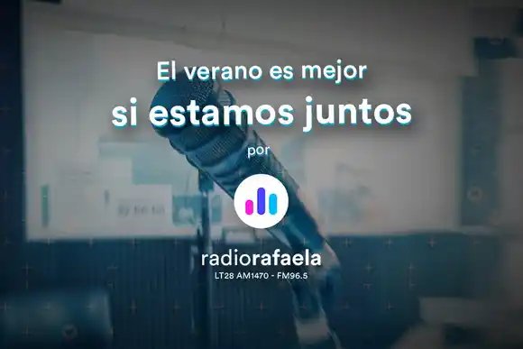 El verano es mejor si estamos juntos por Radio Rafaela: ¡conocé la nueva programación de febrero!