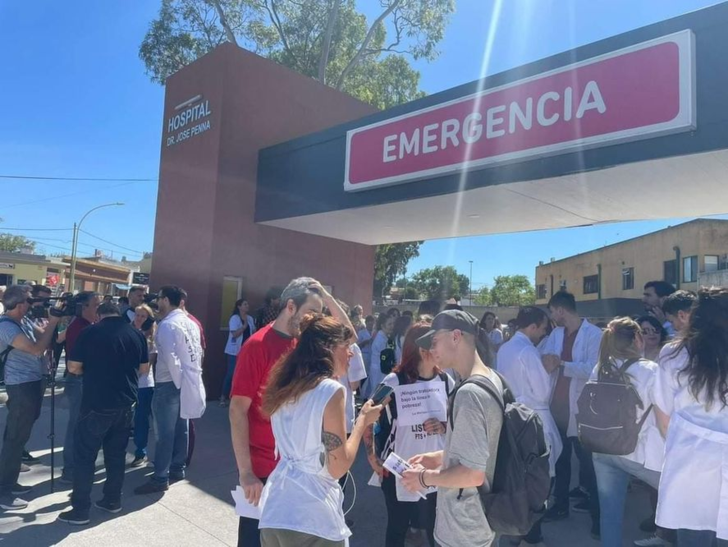 “Cerraron la guardia de pediatría del Hospital Penna”, dijo De Leo y le pidió explicaciones a Kicillof