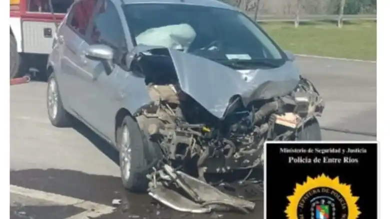 Choque sin heridos en el acceso sur de Libertador sobre la Ruta 131