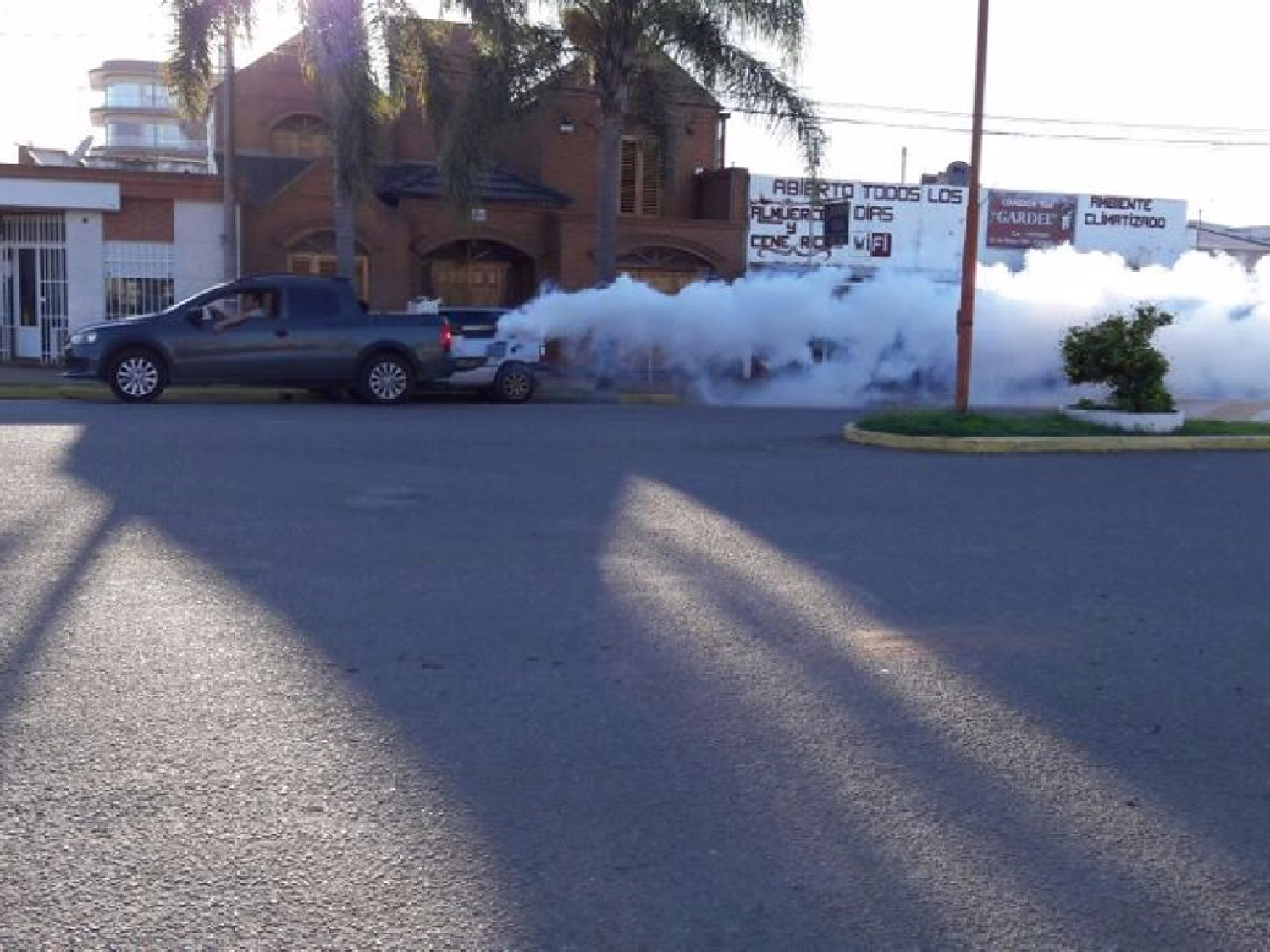 Comenzó la fumigación de mosquitos