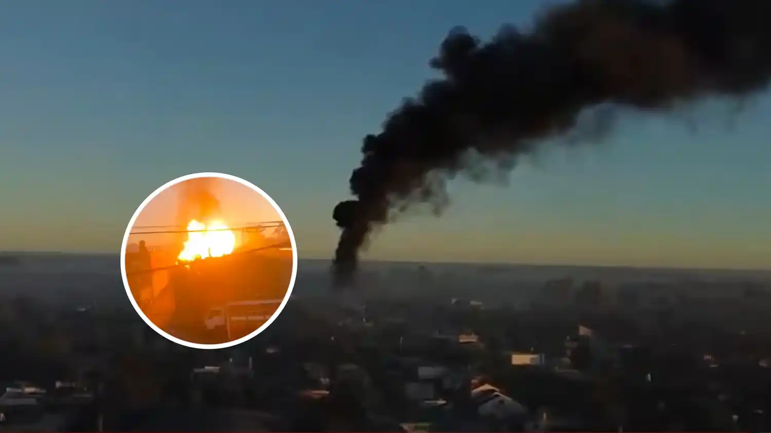 Pánico y destrozos por incendio en un depósito de garrafas en Merlo: “explotan y vuelan 500 metros”, alertan los vecinos