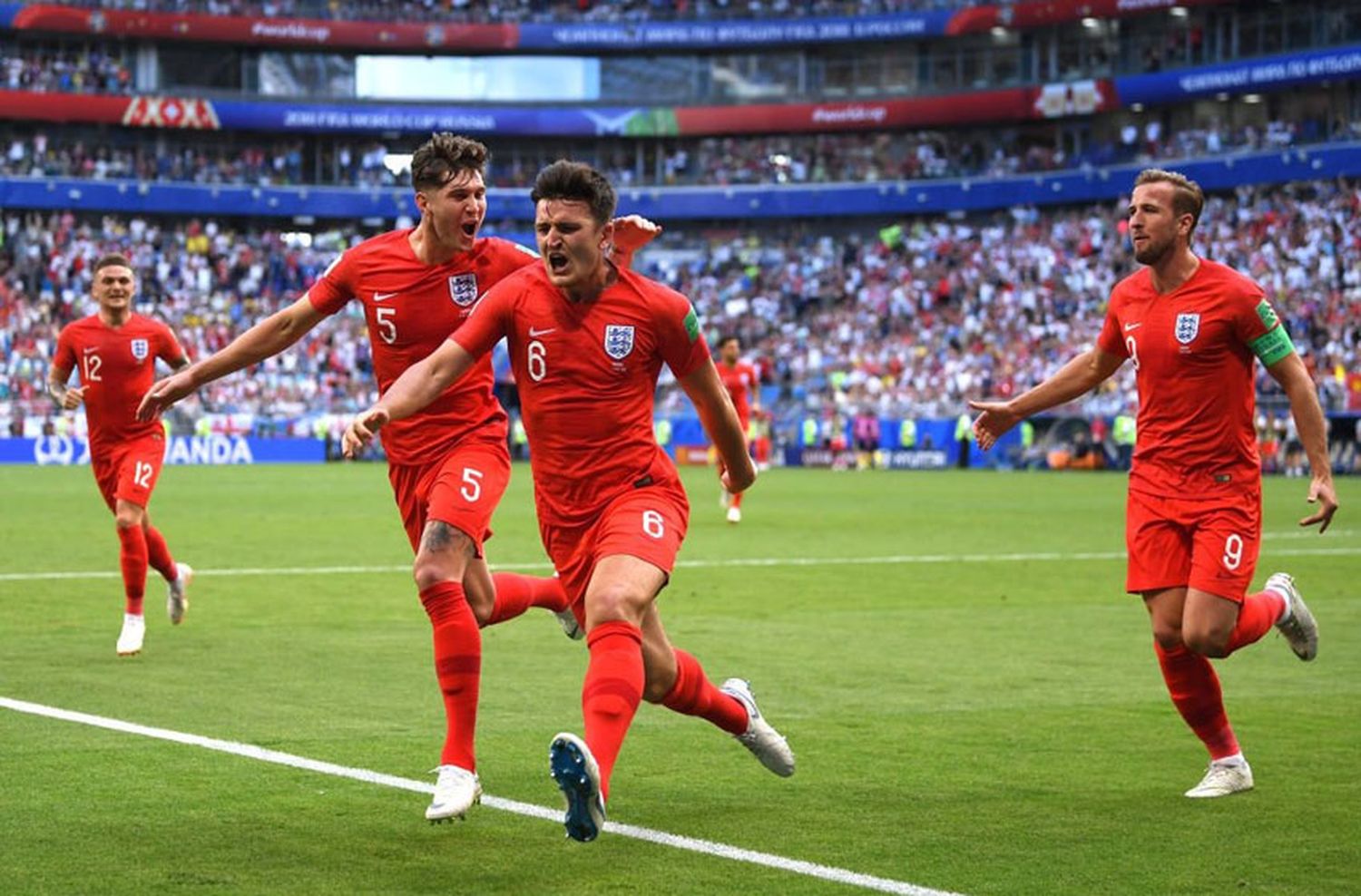 Inglaterra mostró sus credenciales y es semifinalista