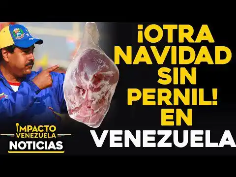¡Otra navidad sin pernil! En Venezuela