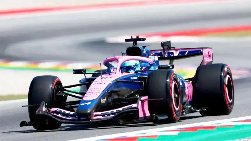 Franco Colapinto comienza las pruebas para el Gran Premio de Austria en la Fórmula Uno