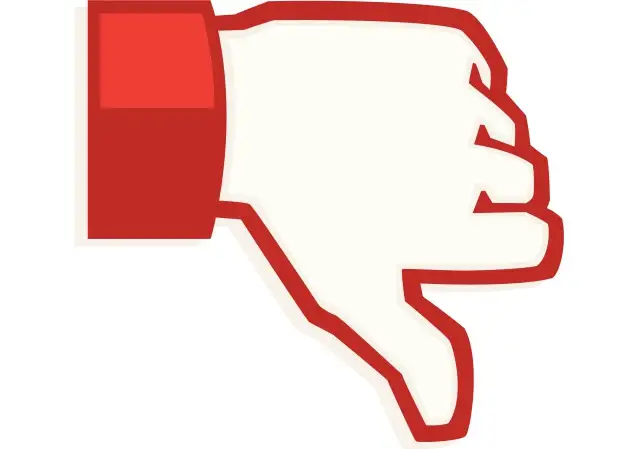 El botón de “no me gusta” en Facebook no será como te imaginas