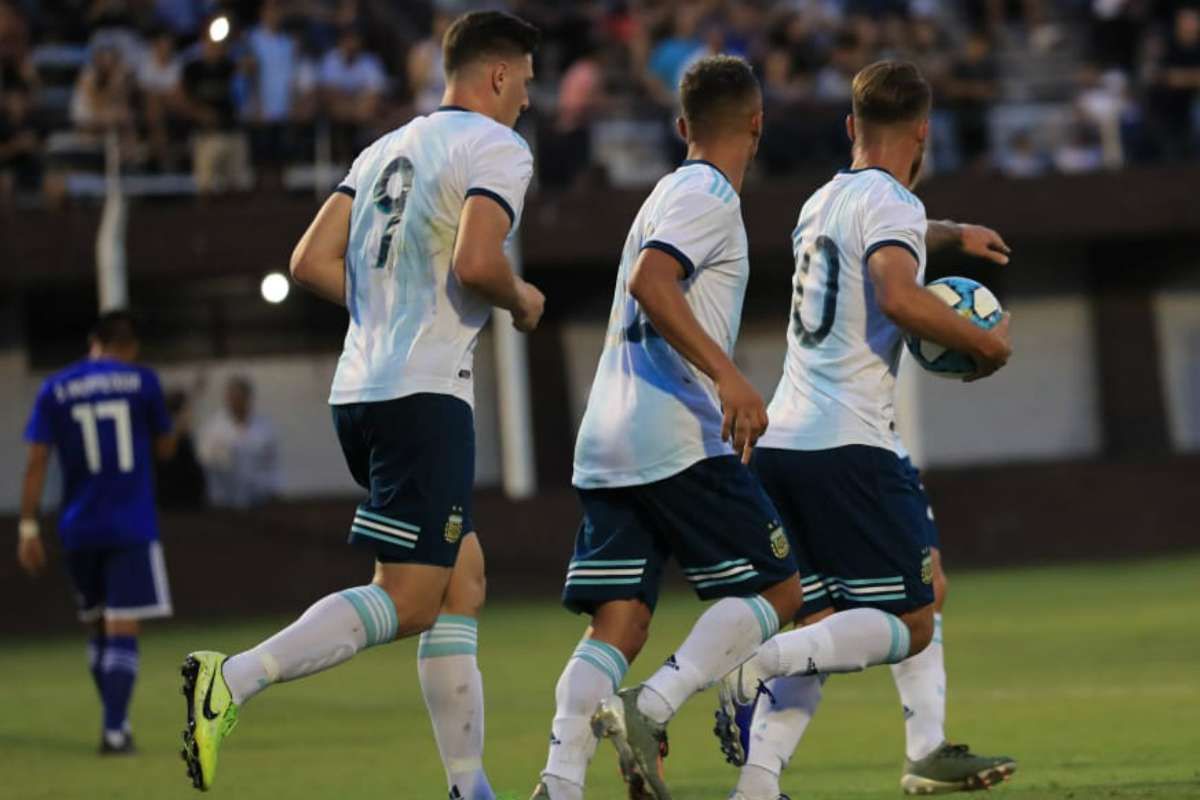 La Selección Sub 23 le ganó a Dinamarca