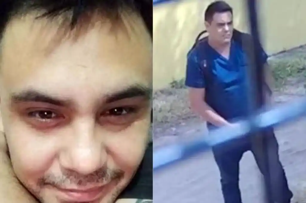 El sospechoso, Darío Montiel, de 30 años