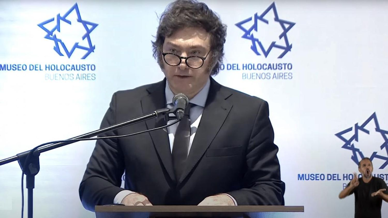 El presidente participó del acto por el Día Internacional en Memoria de las Víctimas del Holocausto