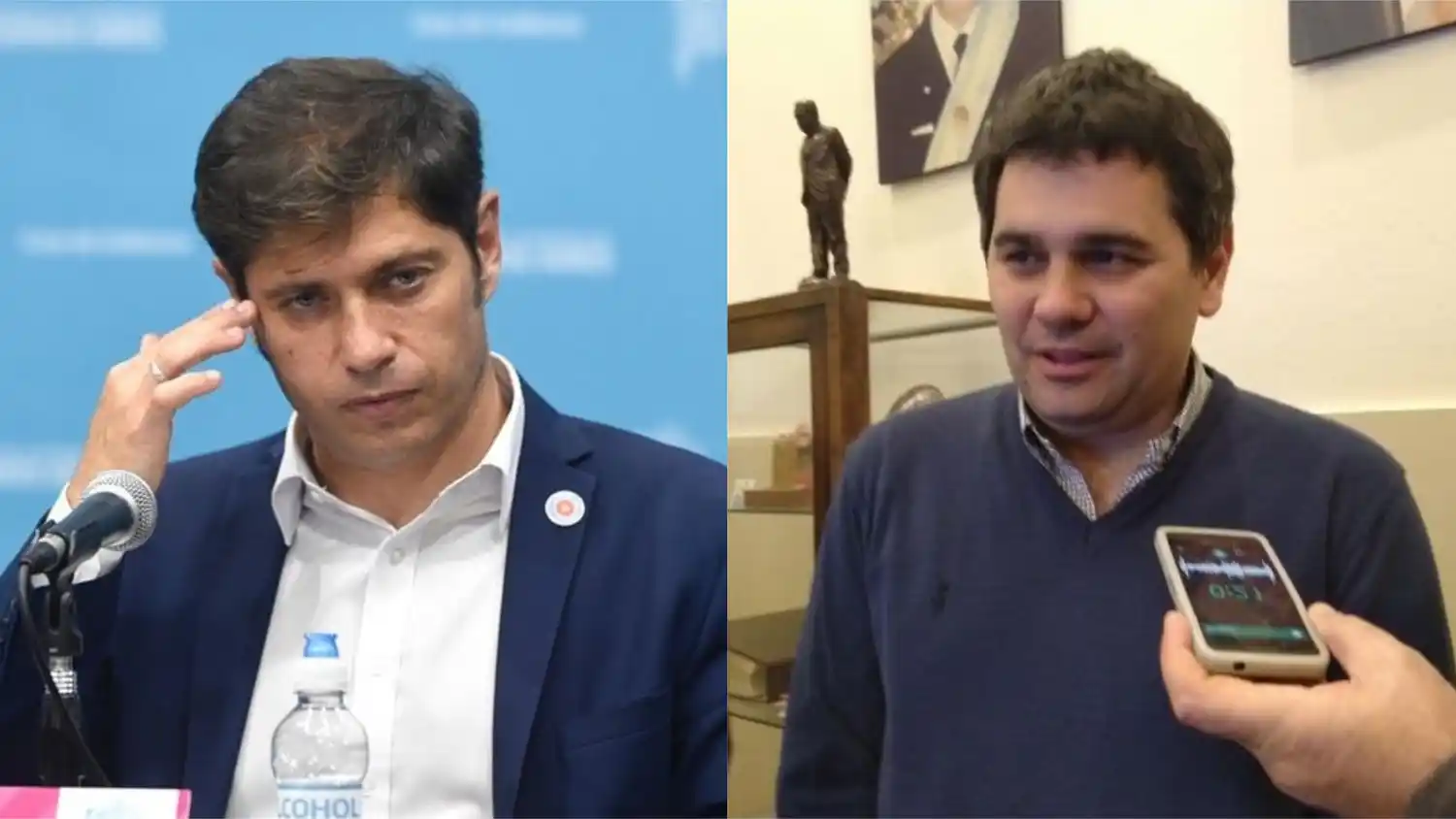 Kicillof lamentó la muerte del Intendente Ford y le envió un mensaje a los vecinos de Rojas